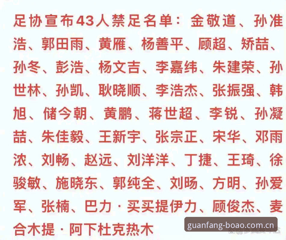 足协第三批禁足名单怎么查？博澳体育官方网站入口新手查询完整指南